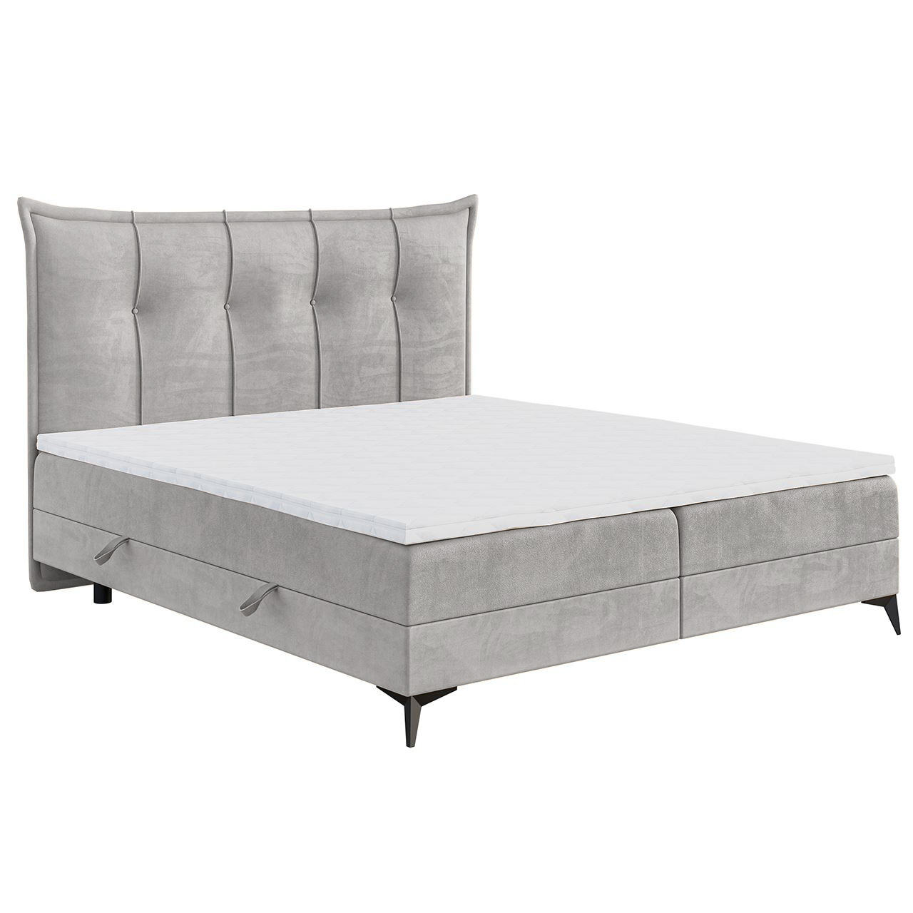 Upholstered bed FOX 140x200 magic velvet 2218