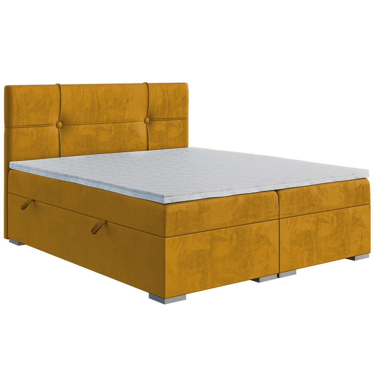 Upholstered bed GENOVA 140x200 magic velvet 2215