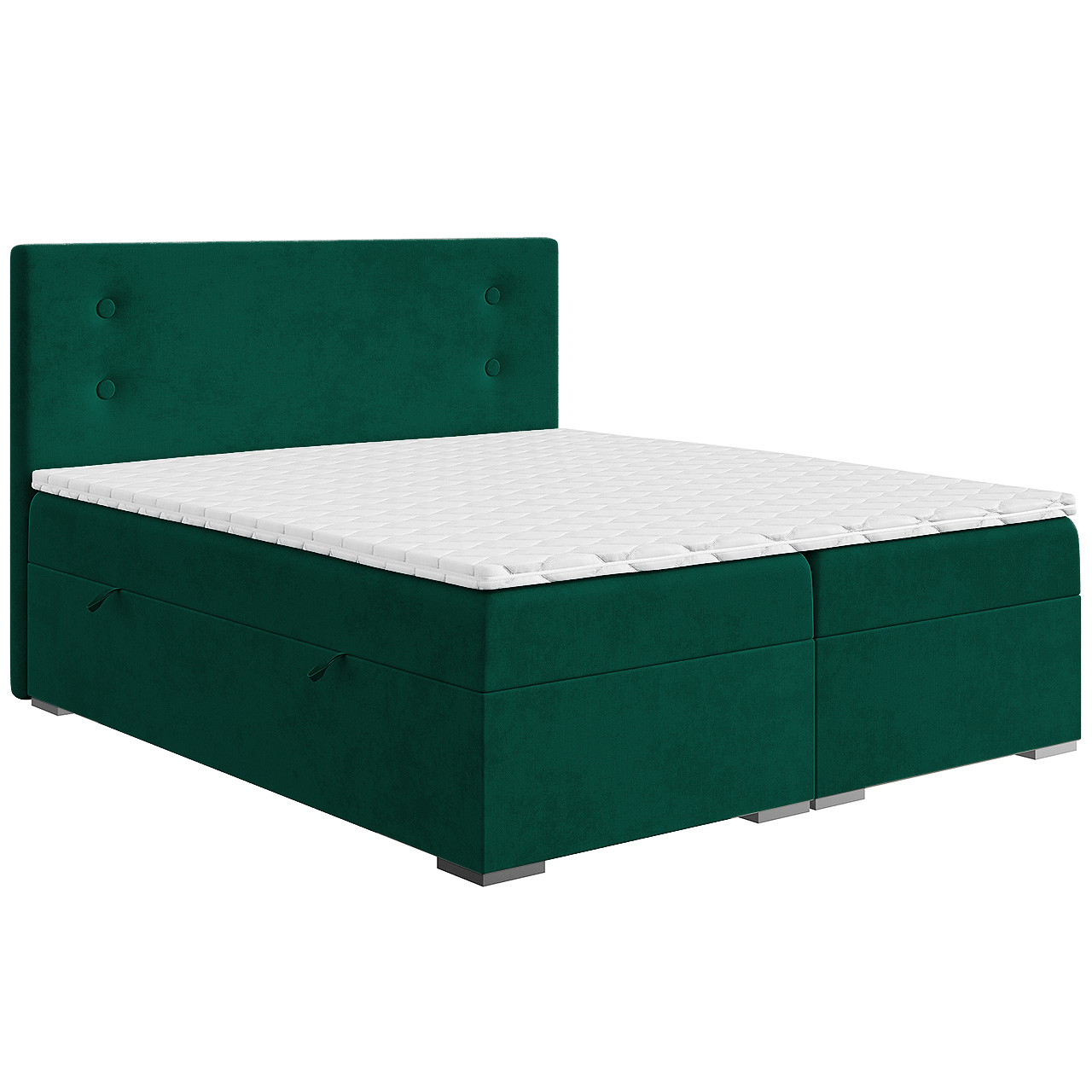 Upholstered bed GIRO 140x200 magic velvet 2225