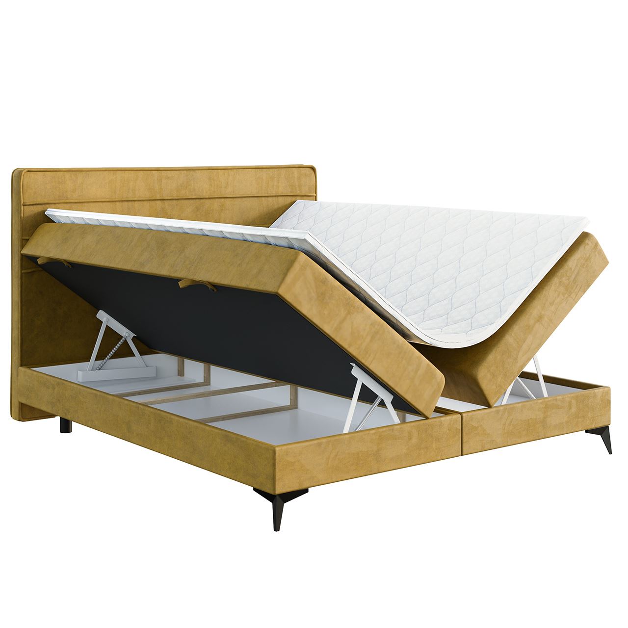 Upholstered bed HORIZON 160x200 magic velvet 2233