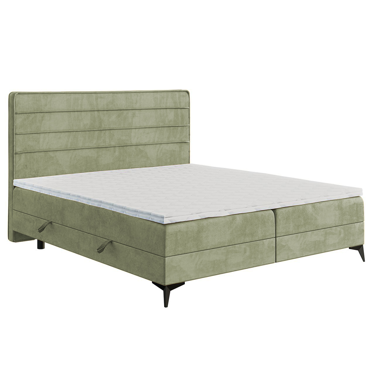 Upholstered bed HORIZON 140x200 magic velvet 2243