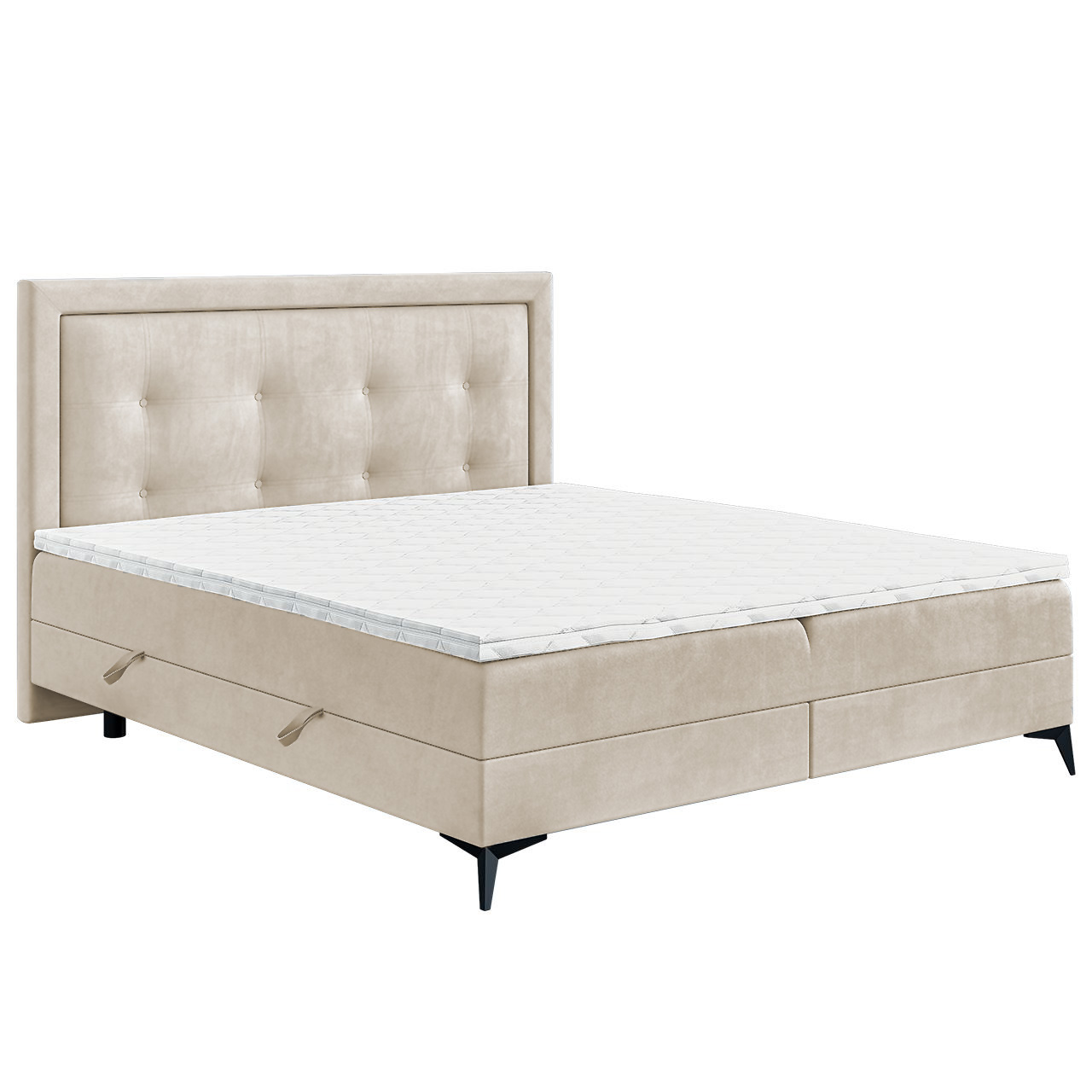 Upholstered bed HIGGA 180x200 magic velvet 2250
