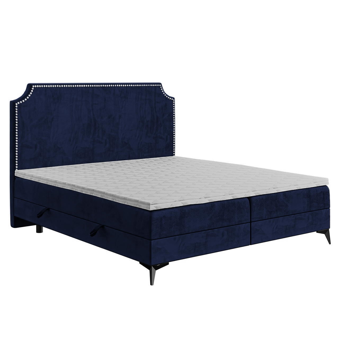 Upholstered bed LEO 140x200 magic velvet 2216