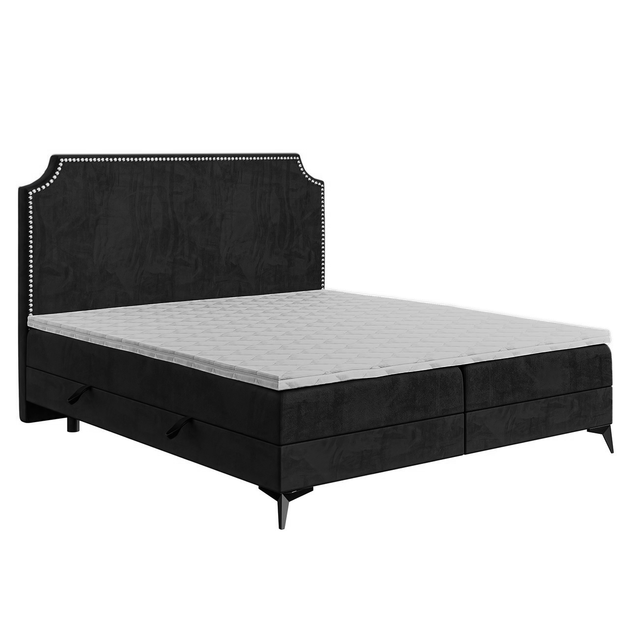 Upholstered bed LEO 140x200 riviera 100