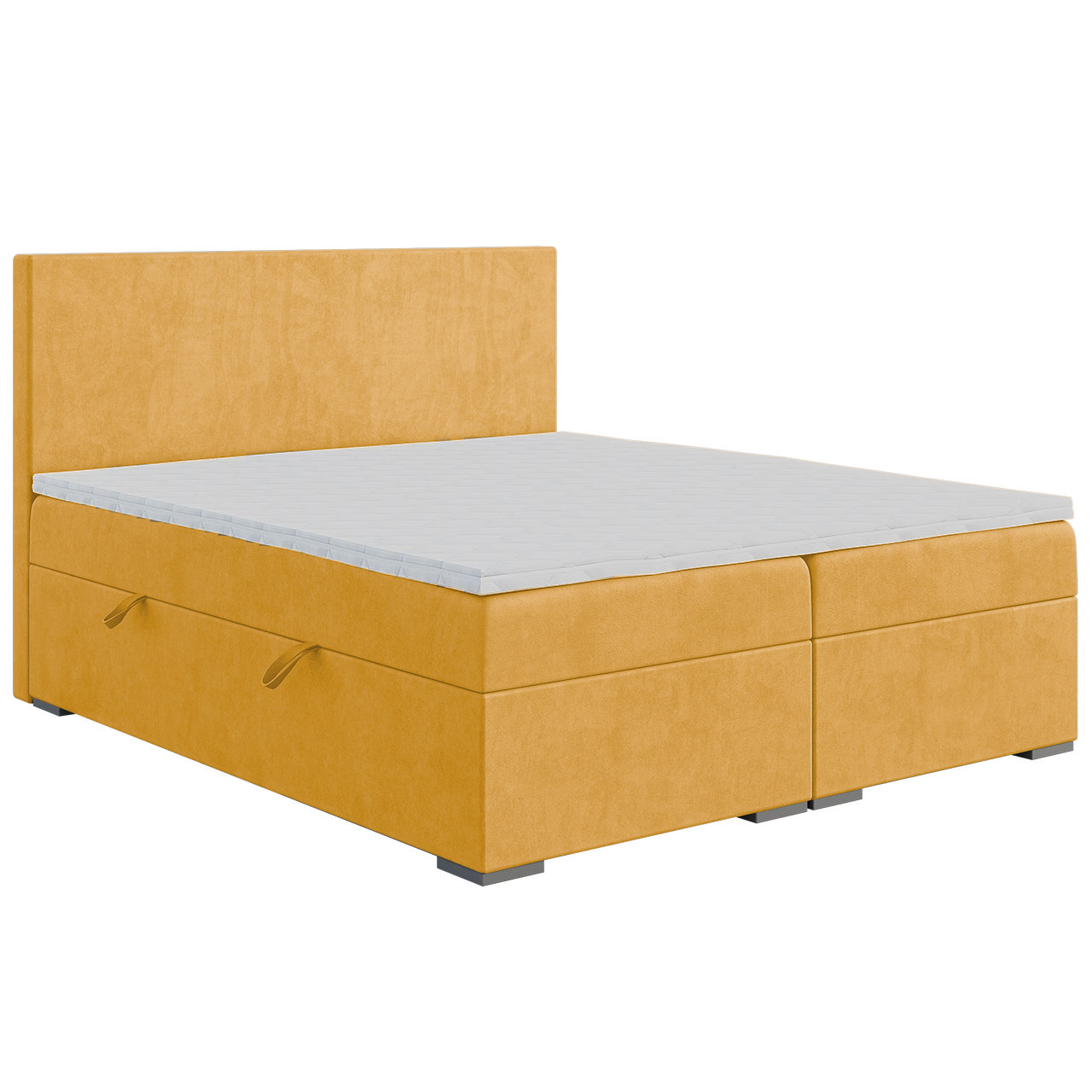 Upholstered bed LENI 140x200 magic velvet 2215