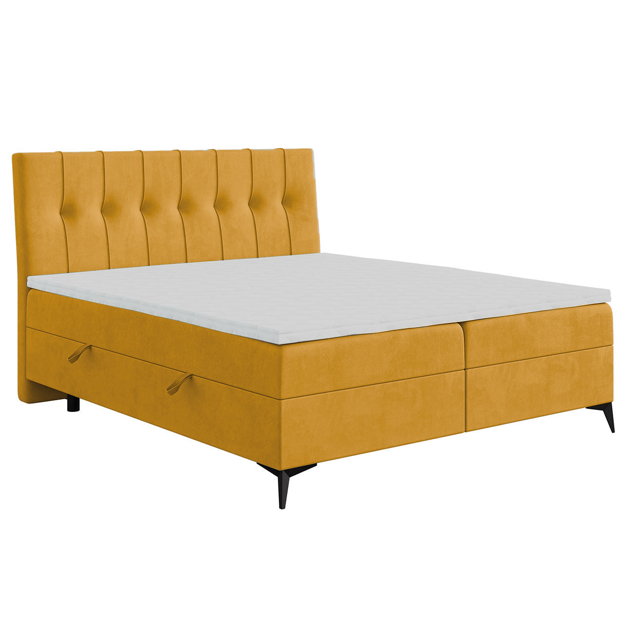 Upholstered bed LIME 140x200 magic velvet 2215