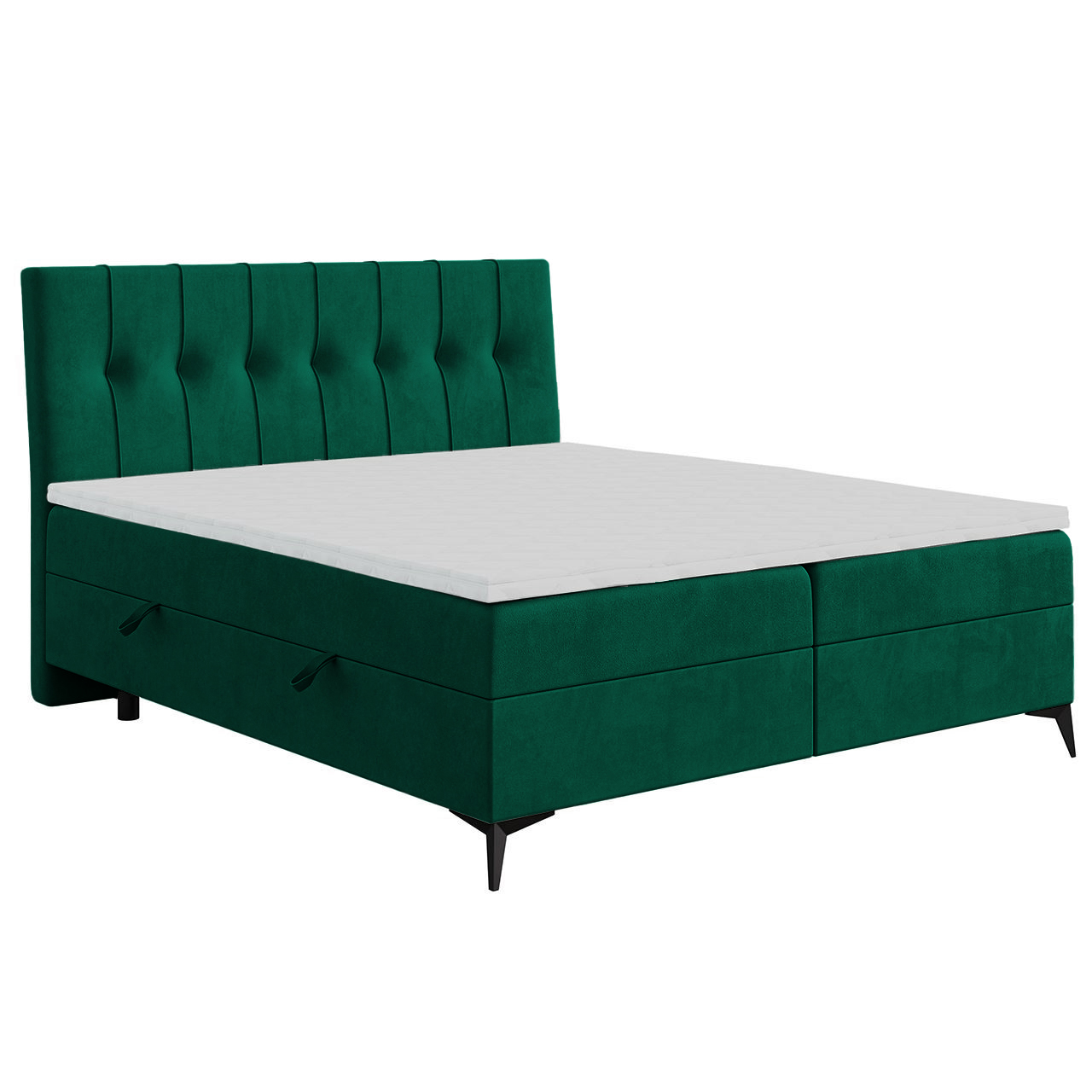 Upholstered bed LIME 140x200 magic velvet 2225