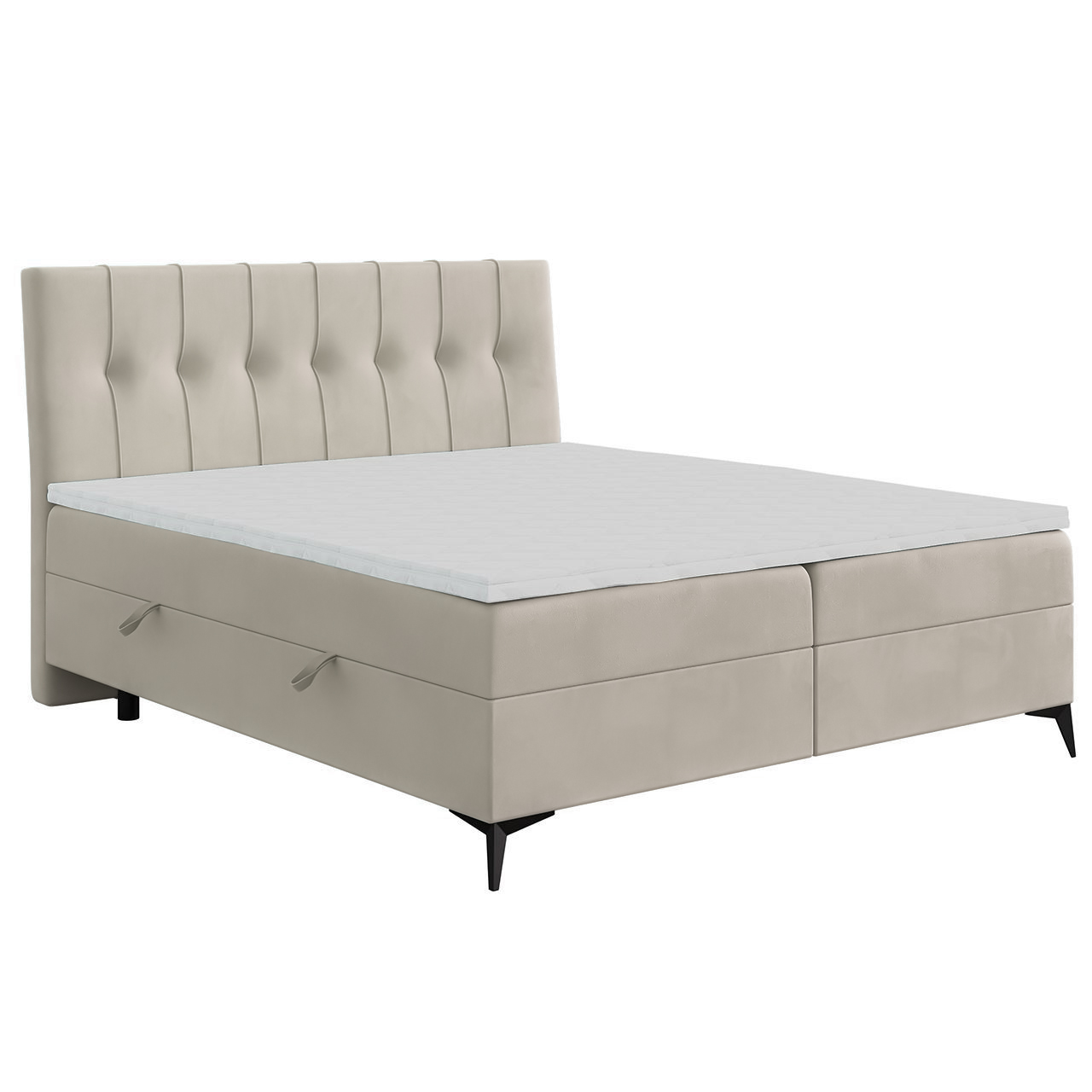 Upholstered bed LIME 140x200 magic velvet 2250