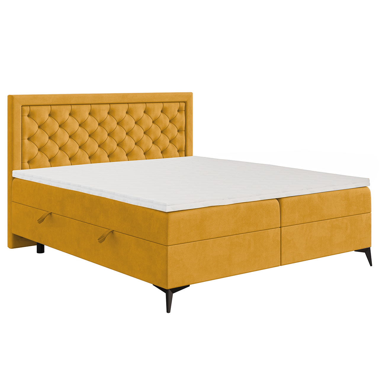 Upholstered bed LUIGGI 140x200 magic velvet 2215