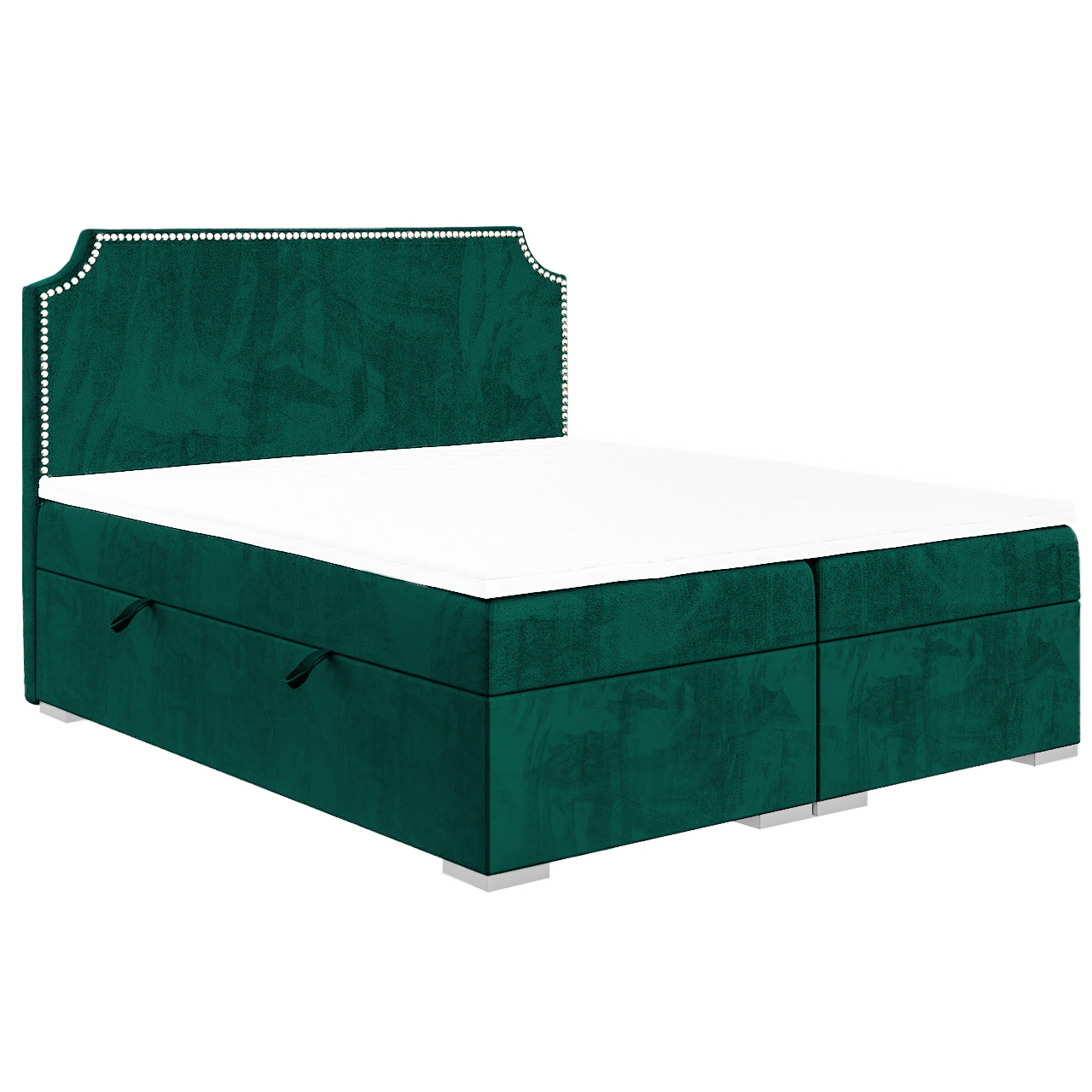 Upholstered bed LINA 160x200 magic velvet 2225