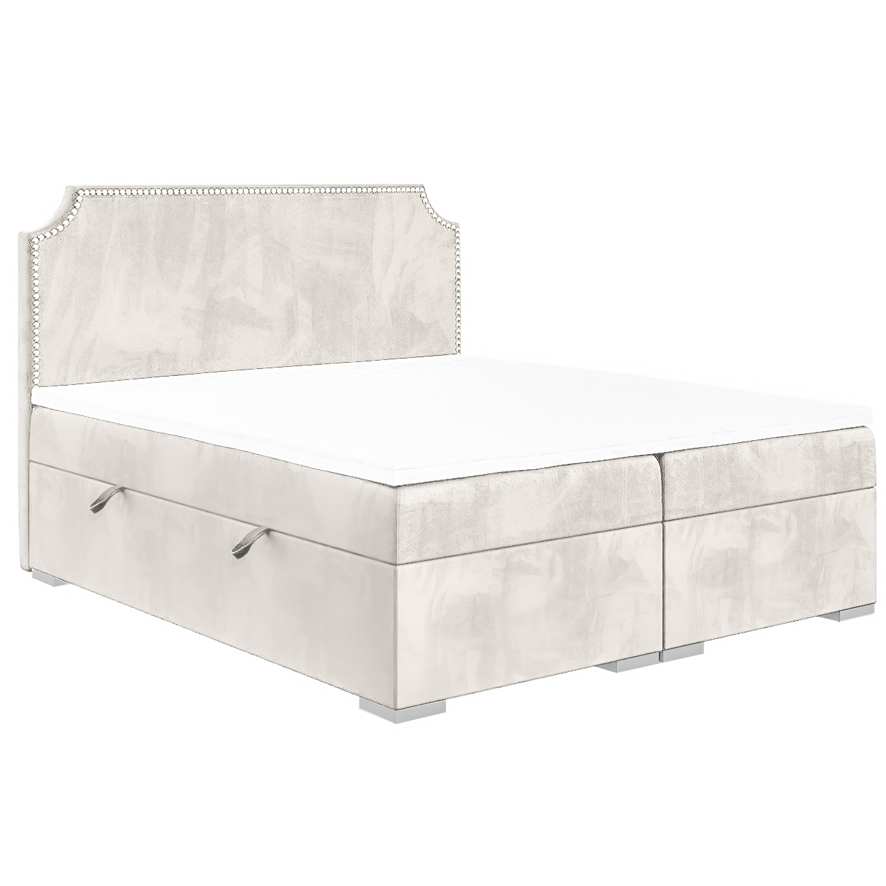 Upholstered bed LINA 140x200 magic velvet 2250