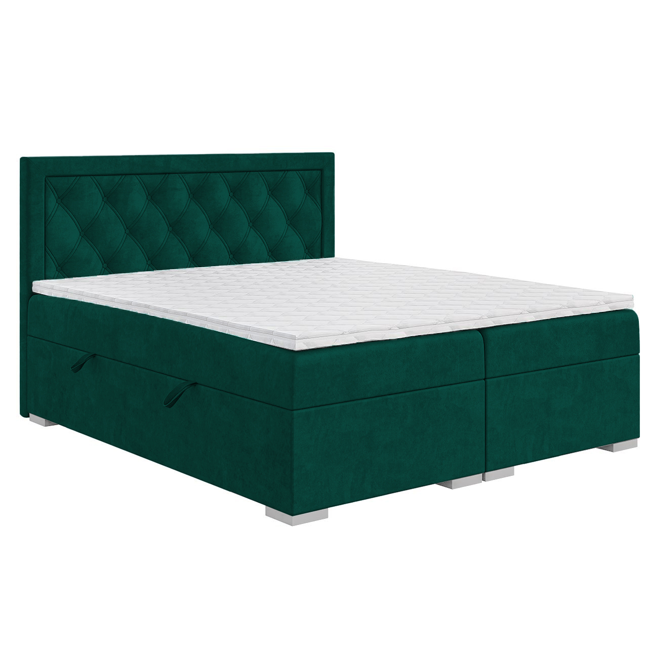 Upholstered bed MAXIMUS 140x200 magic velvet 2225