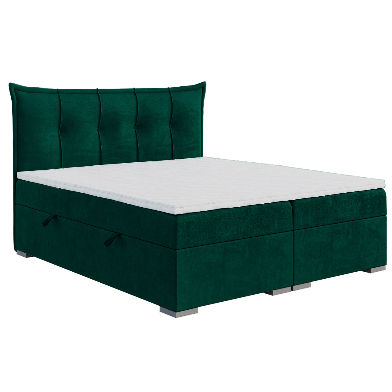 Upholstered bed MIRO 140x200 magic velvet 2225