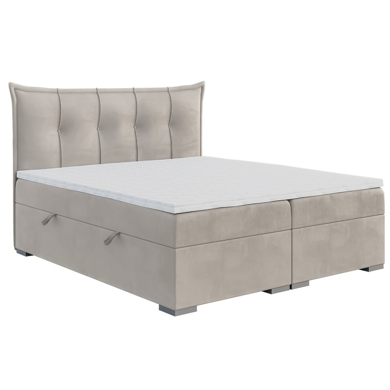 Upholstered bed MIRO 140x200 magic velvet 2250