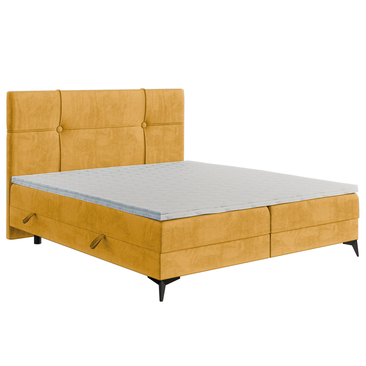 Upholstered bed NAIA 140x200 magic velvet 2215