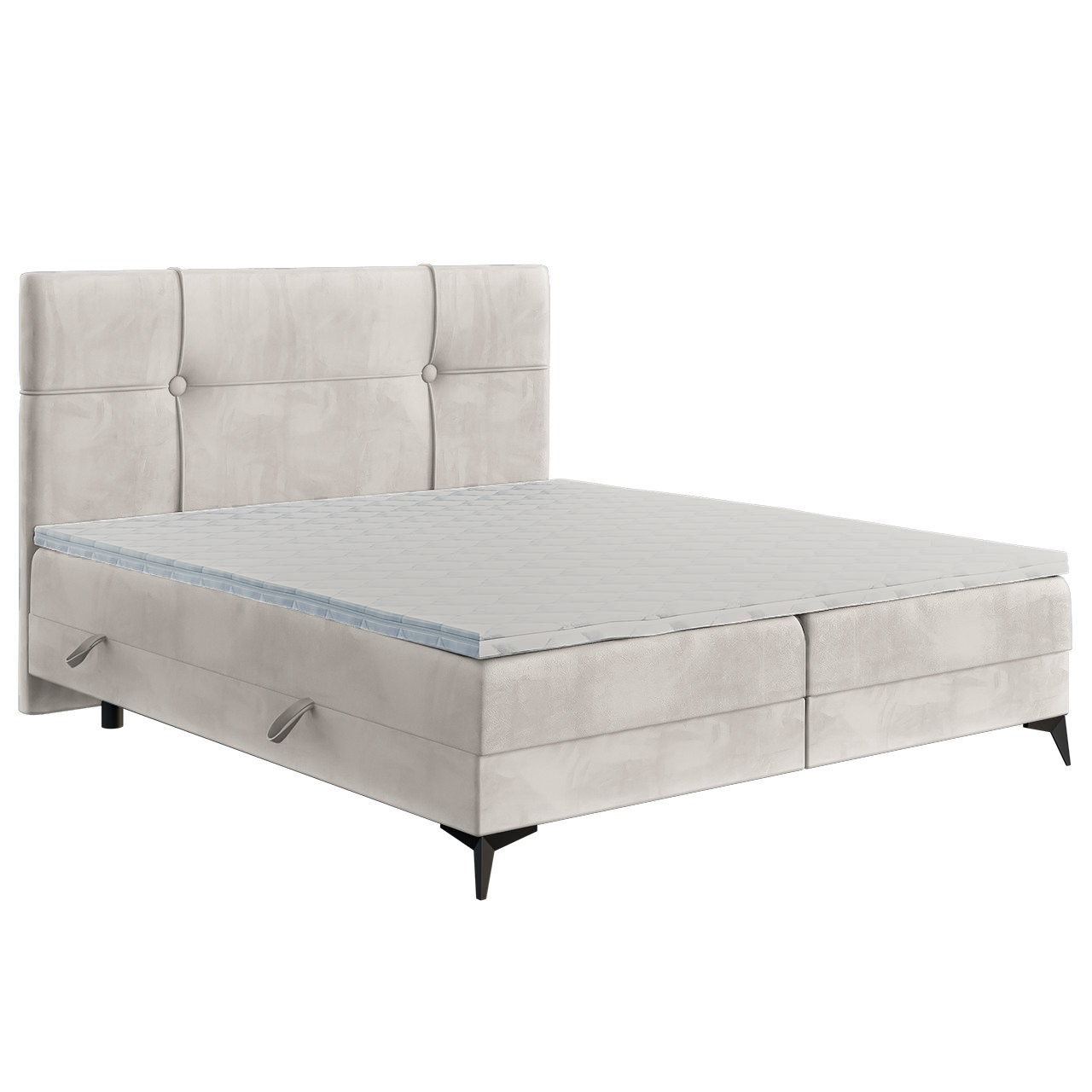 Upholstered bed NAIA 140x200 magic velvet 2250