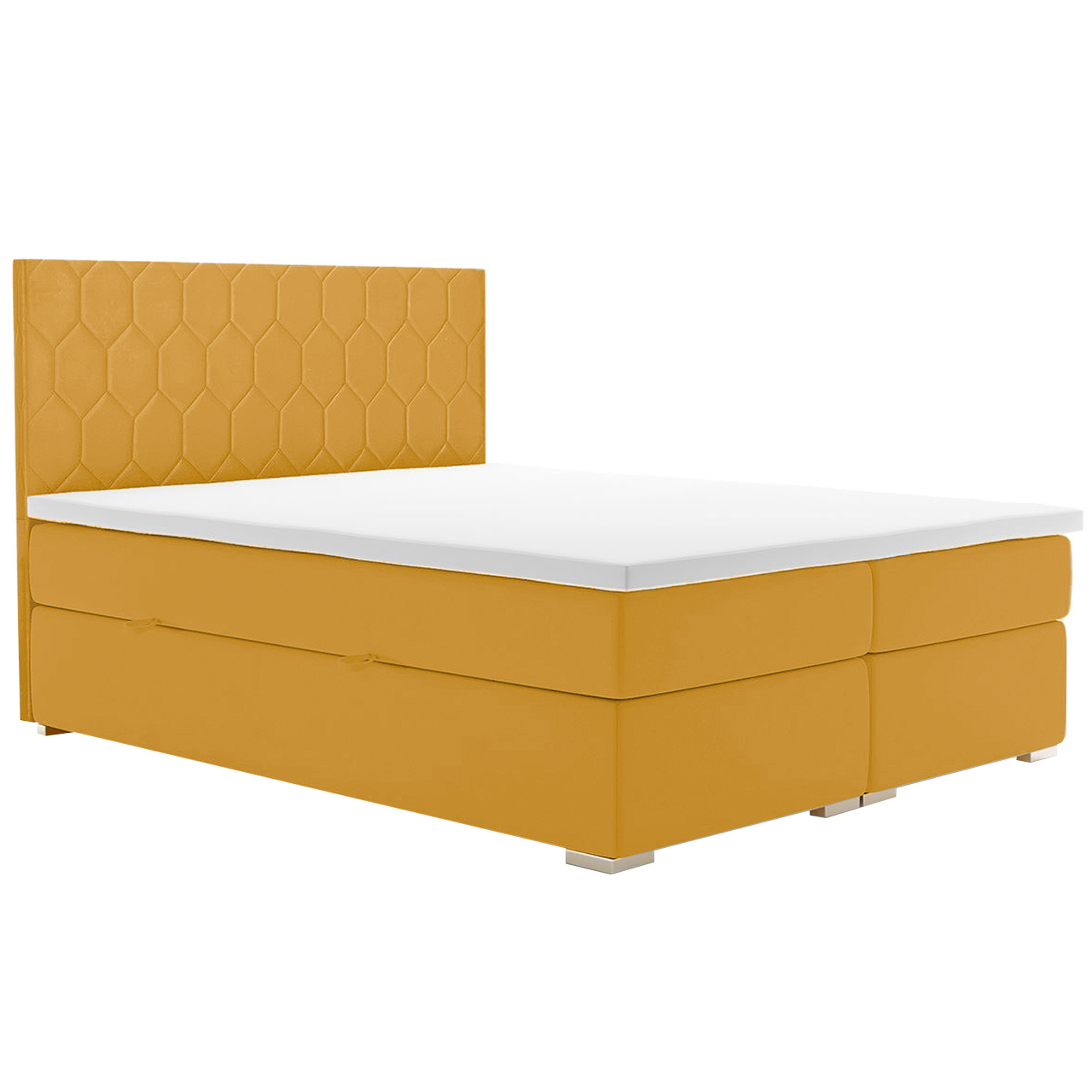 Upholstered bed PILATES 140x200 magic velvet 2215