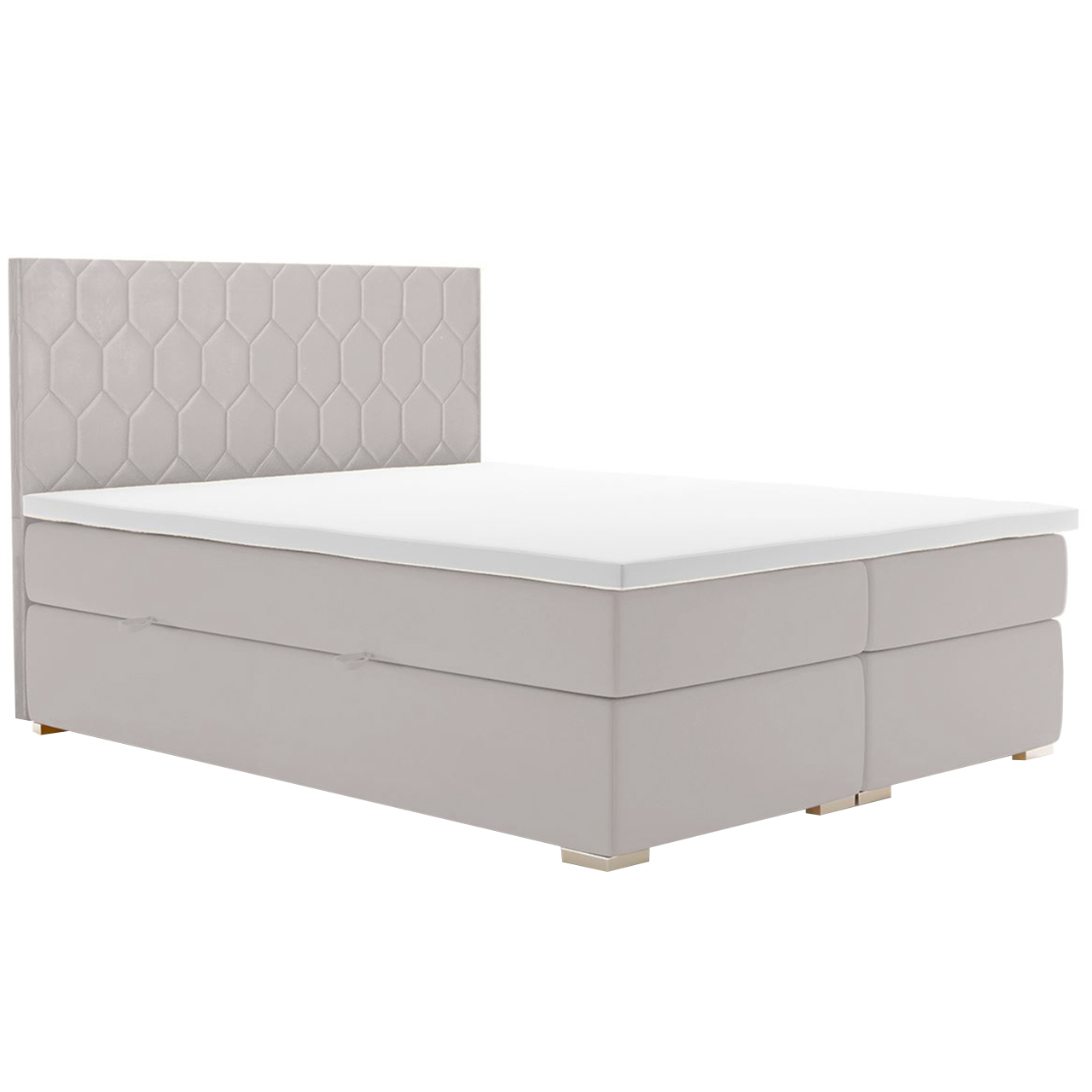Upholstered bed PILATES 140x200 magic velvet 2218