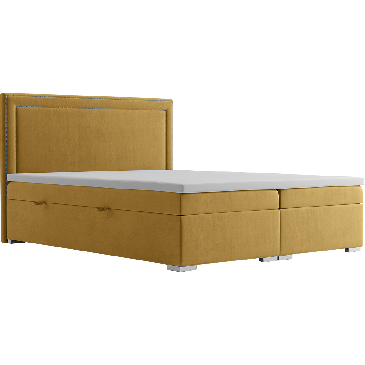 Upholstered bed ANNABEL 140x200 magic velvet 2215
