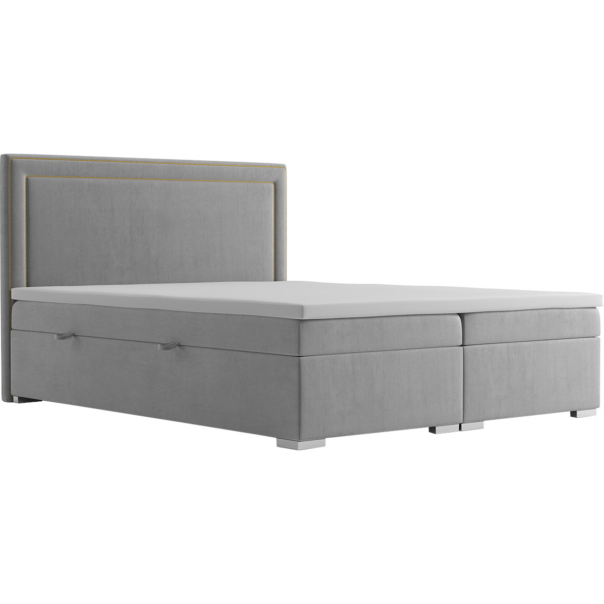Upholstered bed ANNABEL 140x200 magic velvet 2217