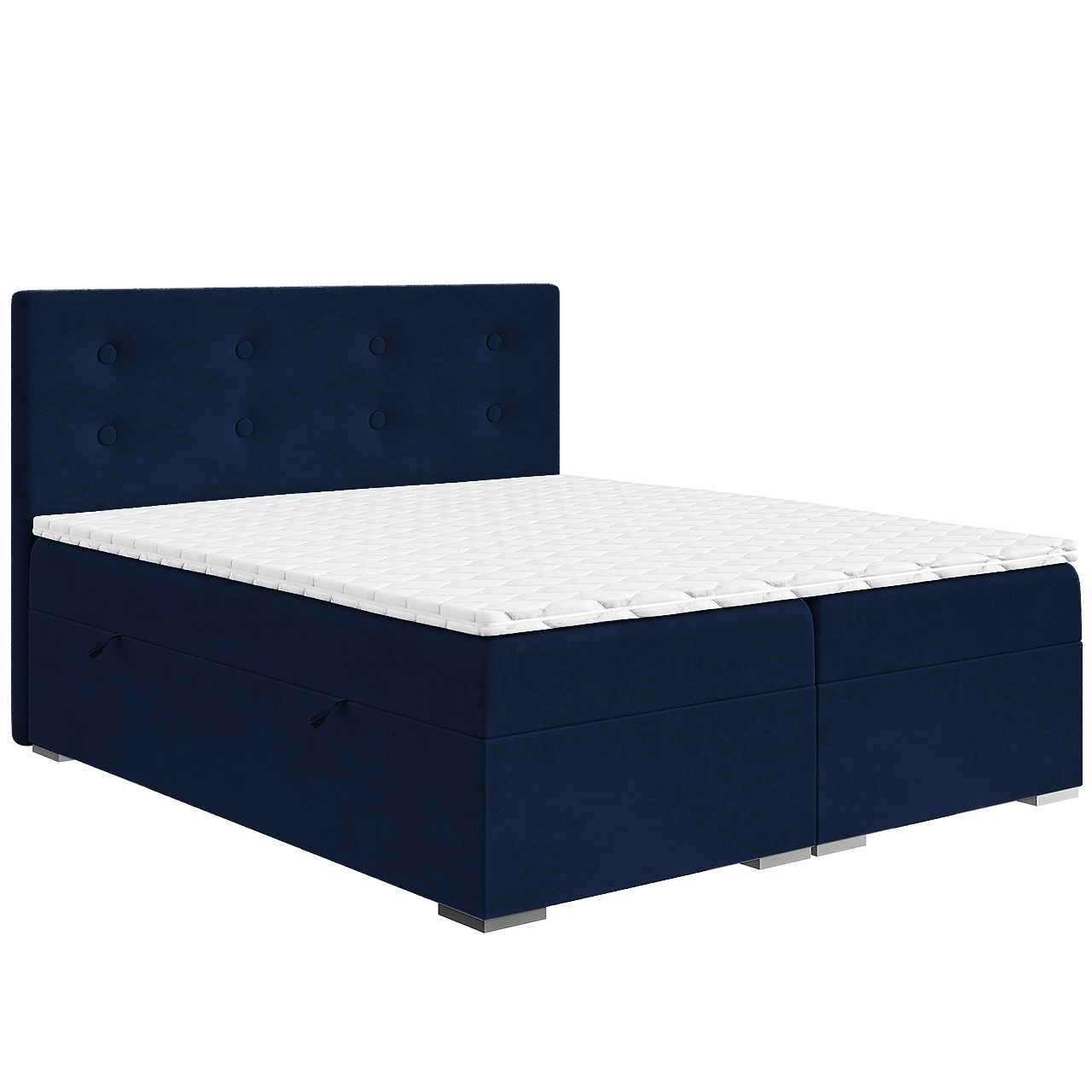 Upholstered bed POLLY 160x200 magic velvet 2216