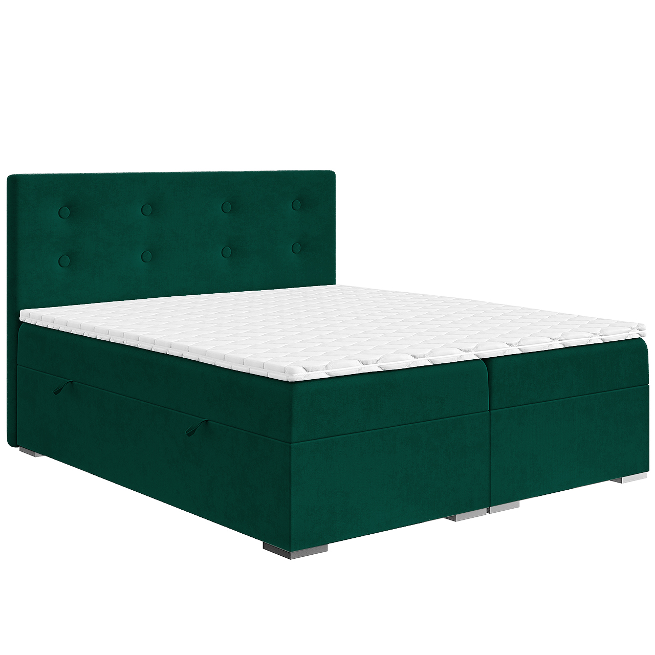 Upholstered bed POLLY 140x200 magic velvet 2225