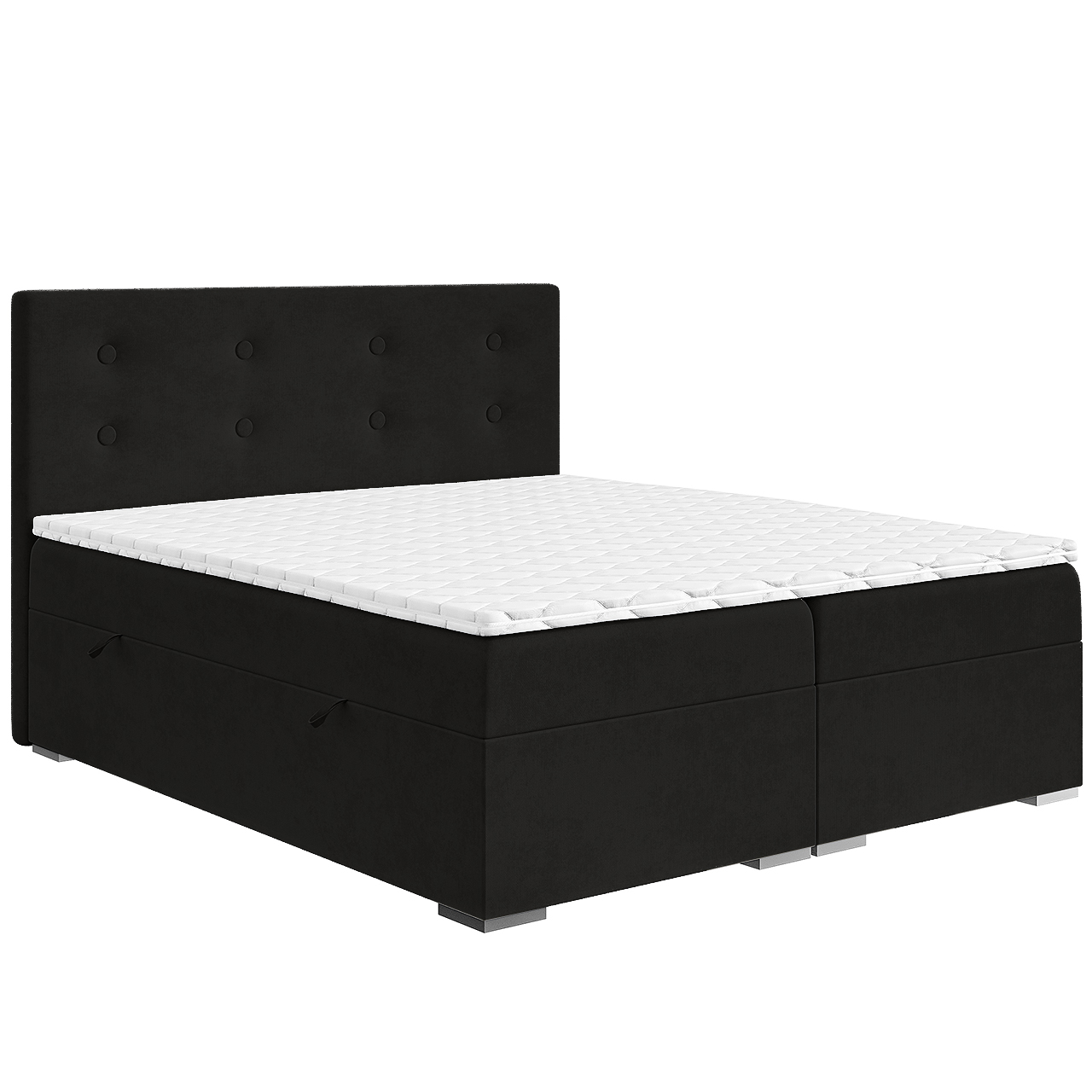 Upholstered bed POLLY 160x200 riviera 100