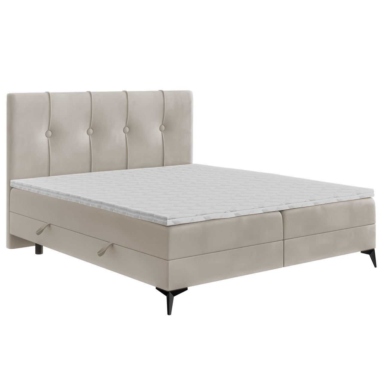 Upholstered bed ROSSA 140x200 magic velvet 2250