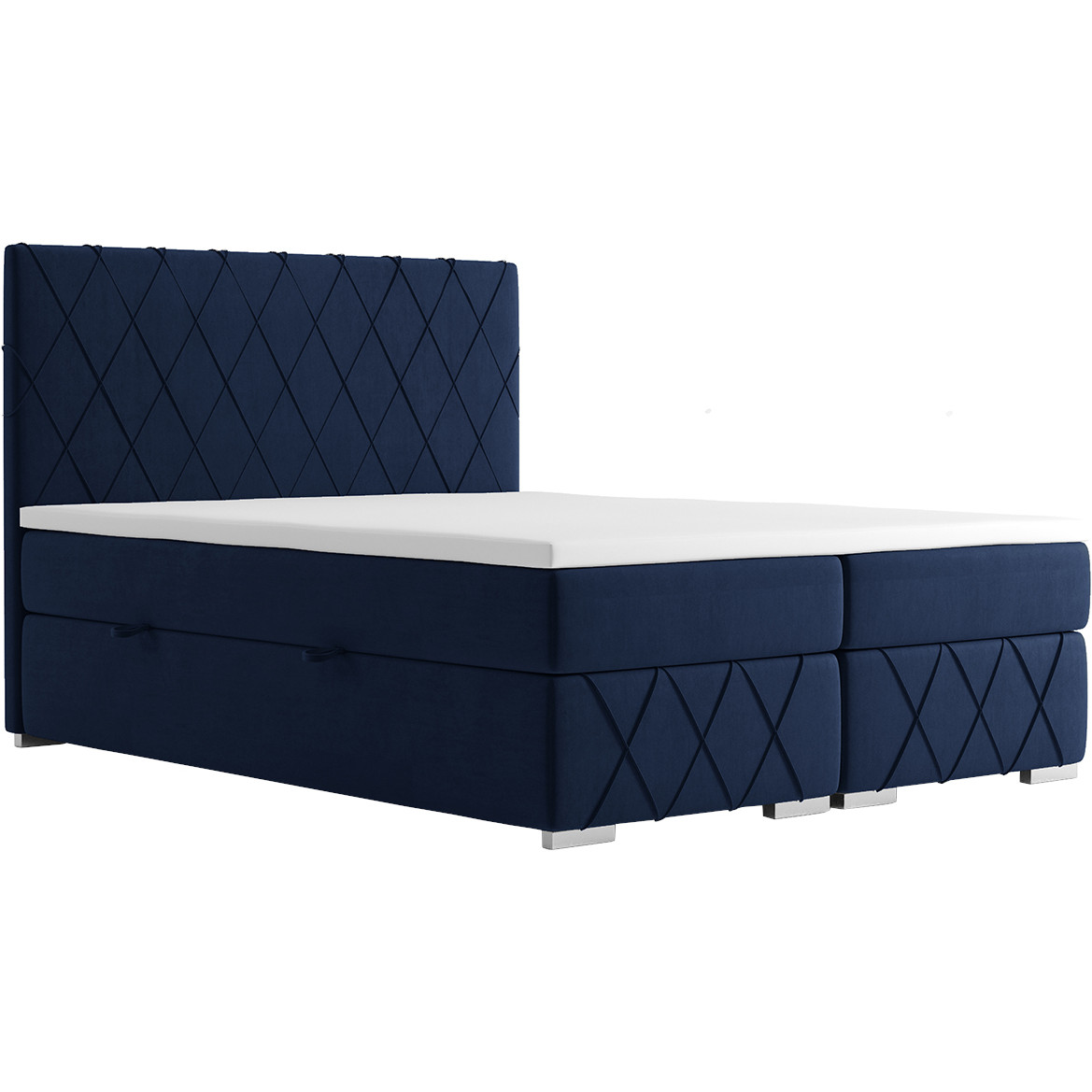 Upholstered bed NINA 160x200 magic velvet 2216