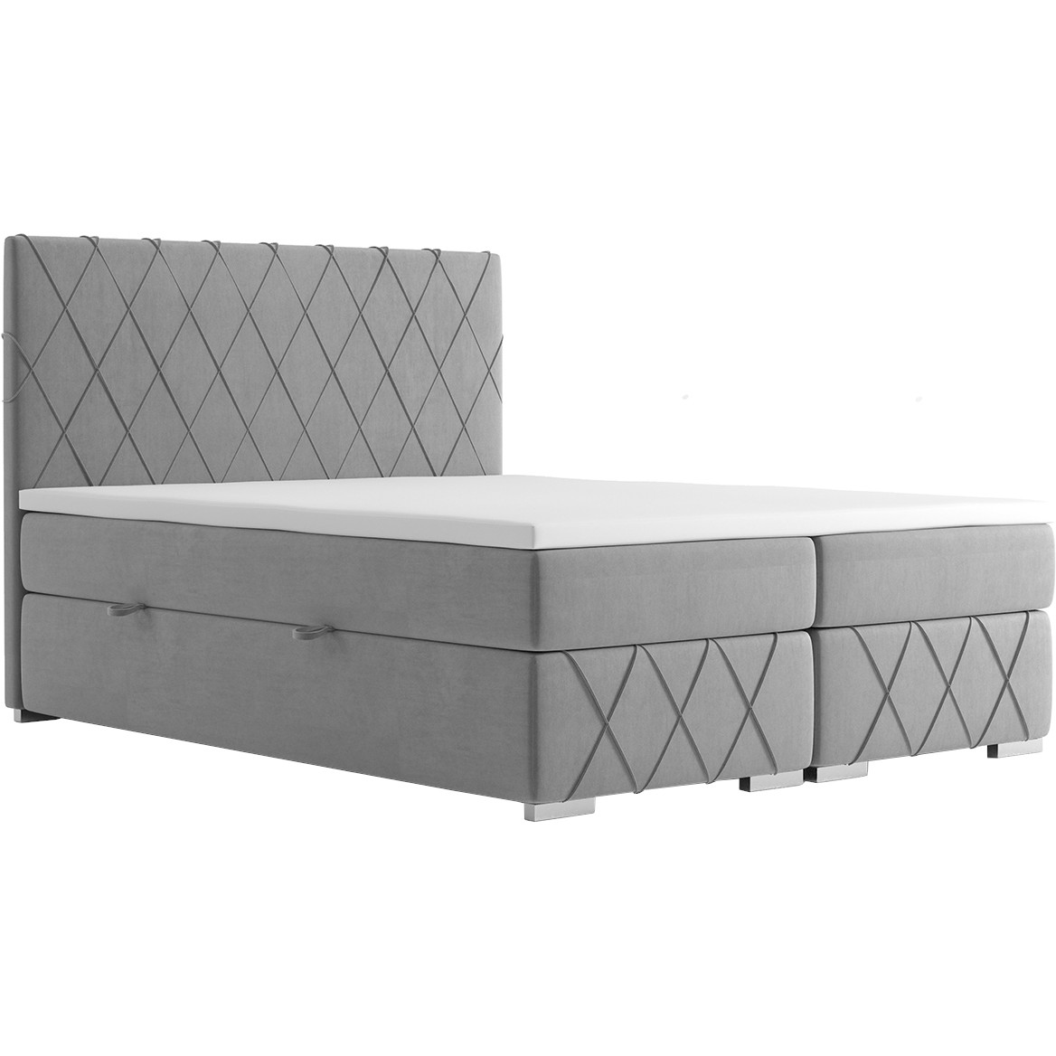 Upholstered bed NINA 160x200 magic velvet 2240