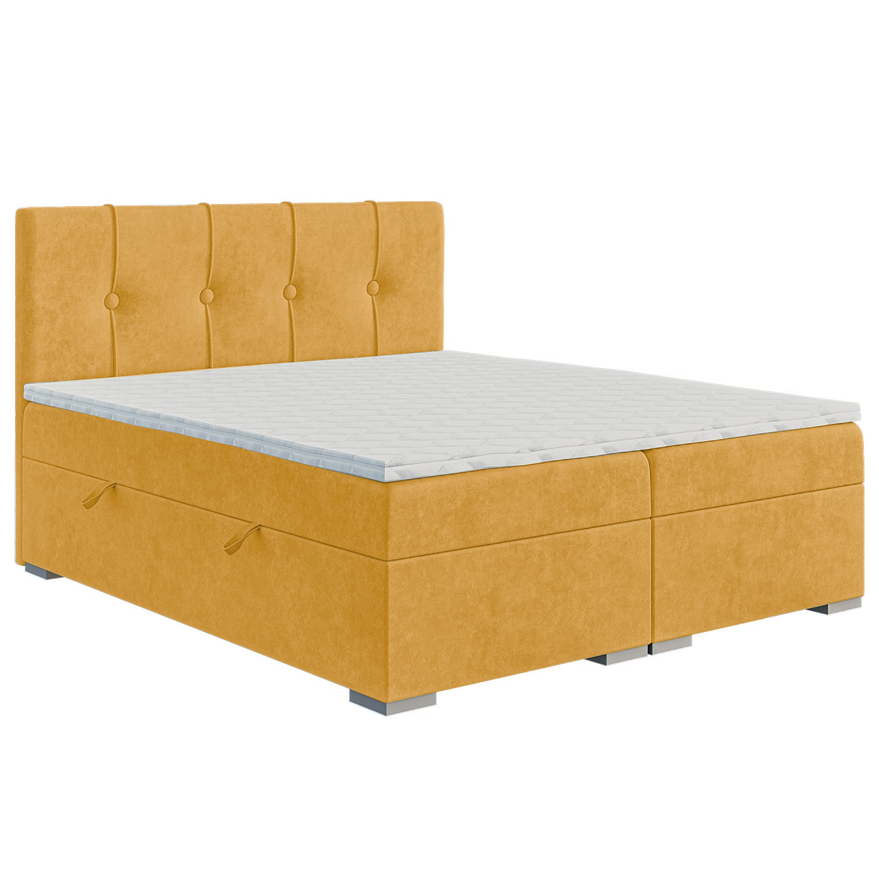 Upholstered bed RULEZ 140x200 magic velvet 2215