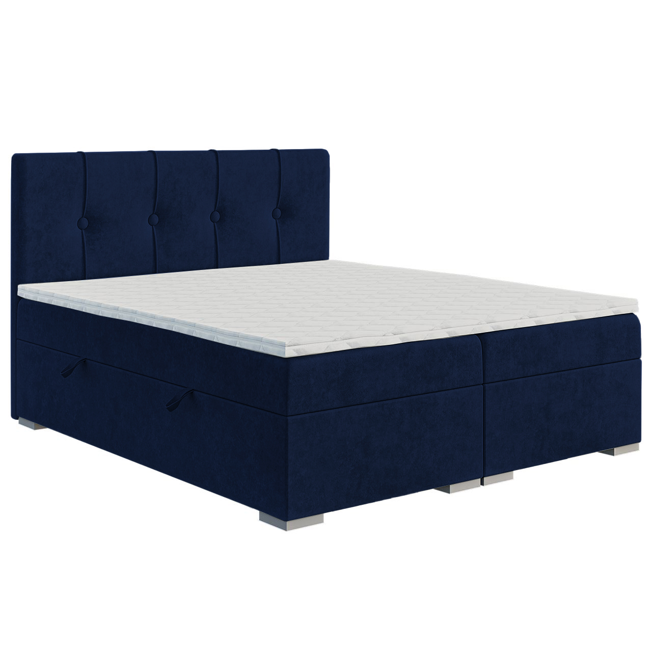 Upholstered bed RULEZ 140x200 magic velvet 2216