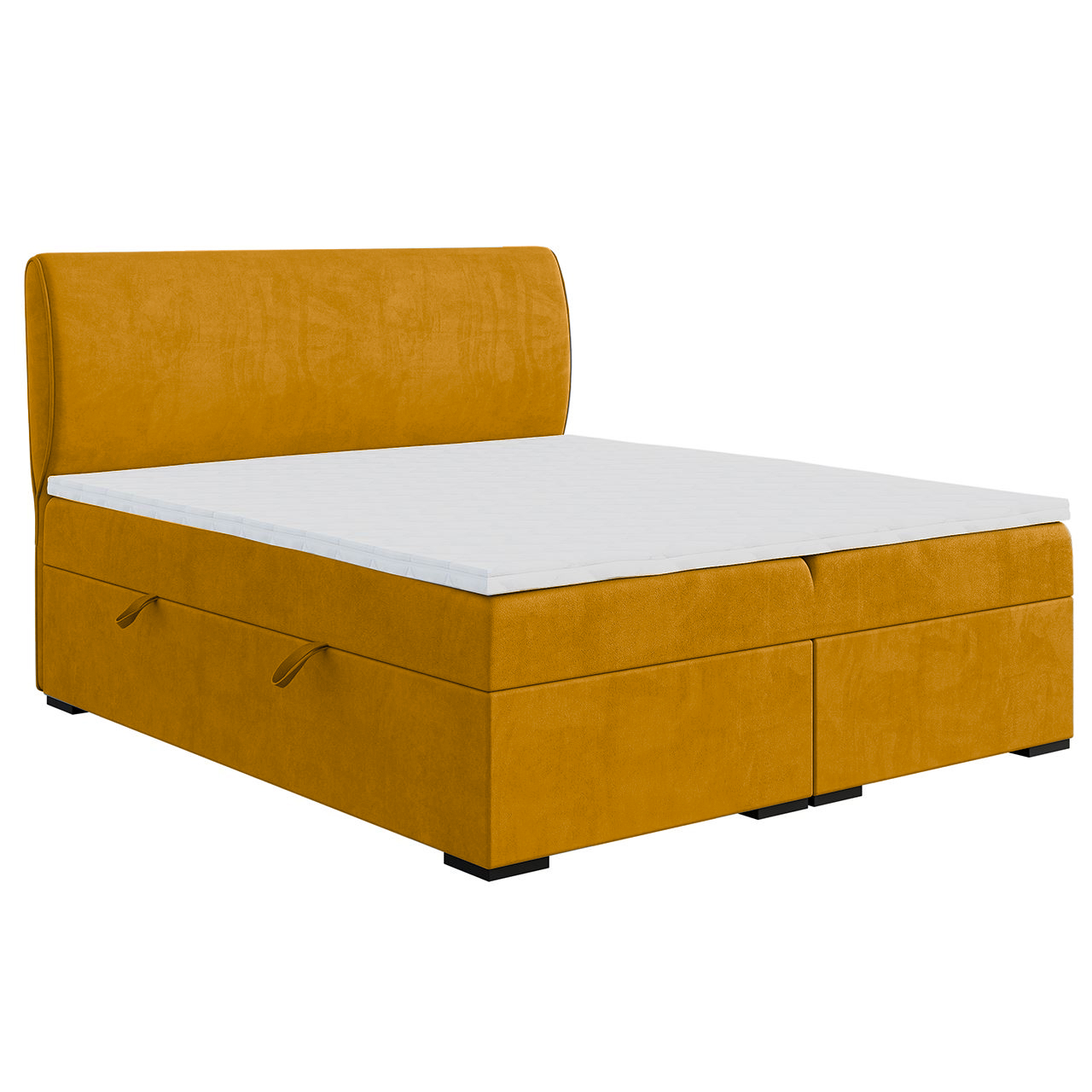 Upholstered bed SENSI 140x200 magic velvet 2215