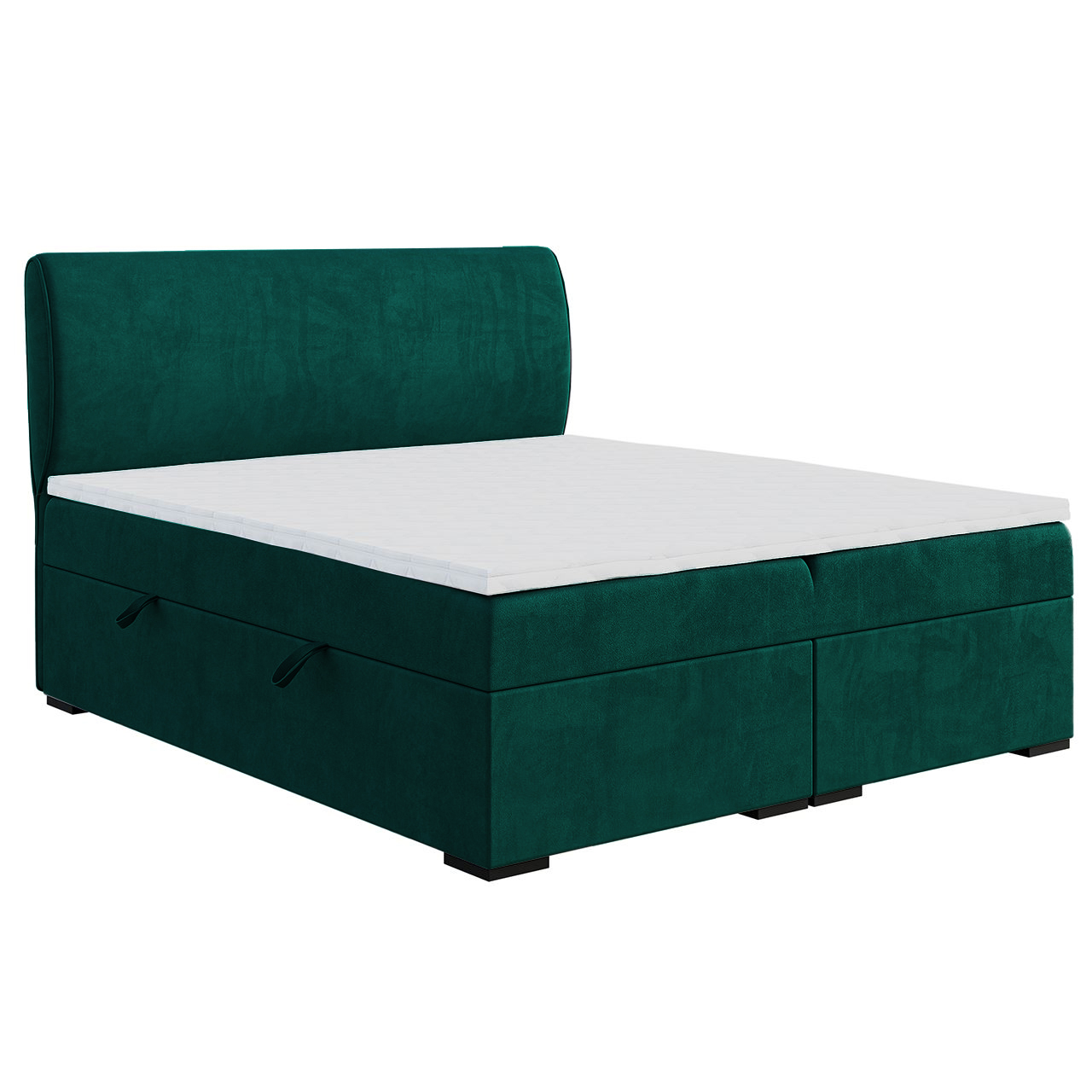 Upholstered bed SENSI 140x200 magic velvet 2225