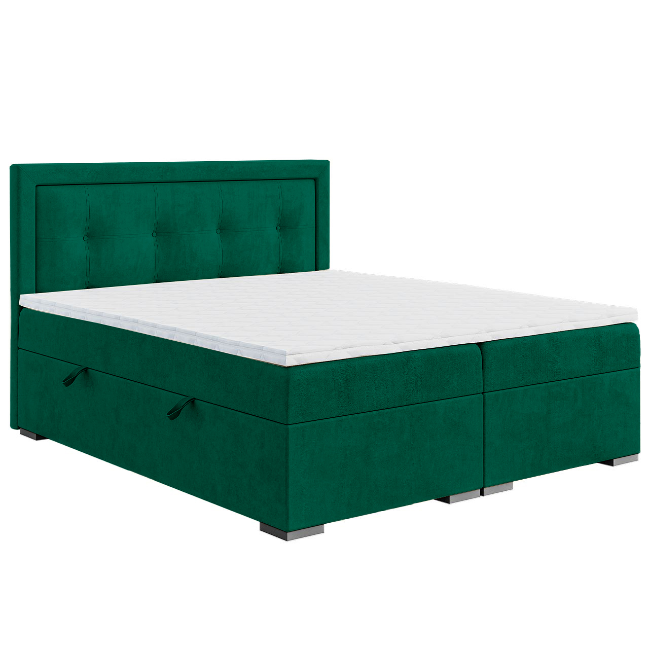 Upholstered bed VERI 160x200 magic velvet 2225