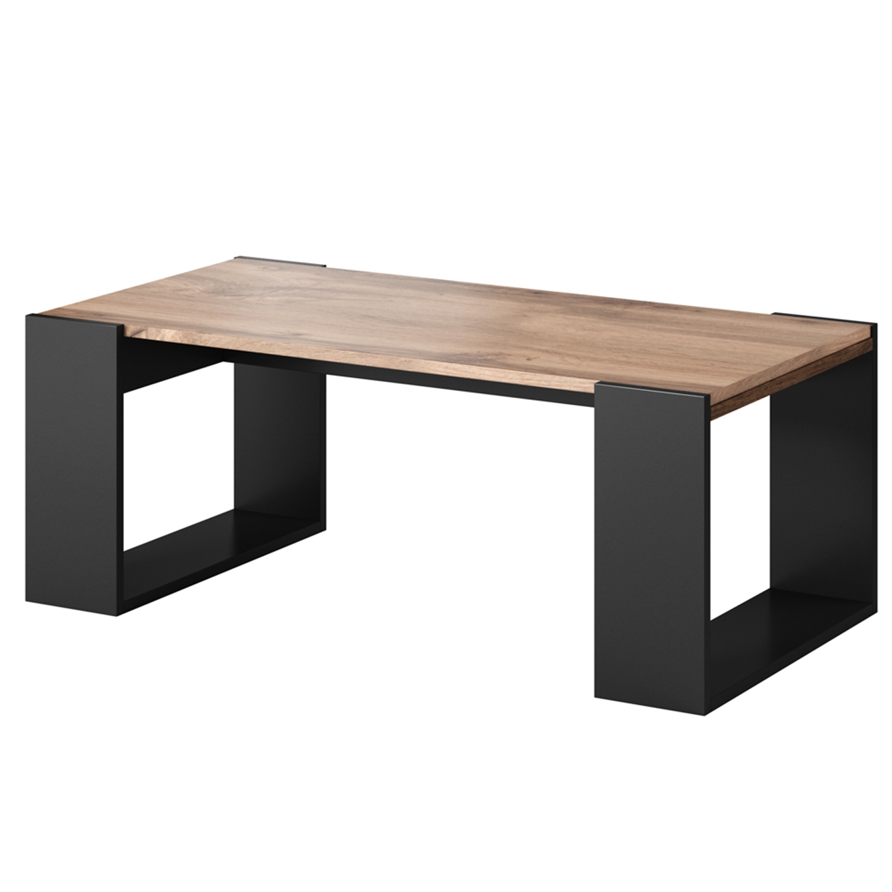 Coffee table WOOD wotan oak / anthracite