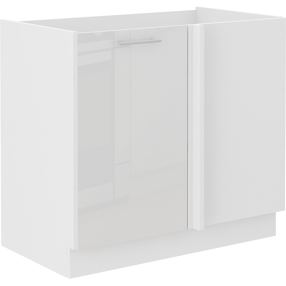 Base corner cabinet LARA 12 white gloss