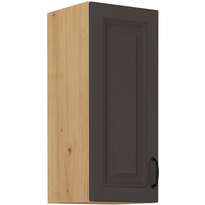 Wall cabinet 30 STILO ST18 artisan oak / graphite