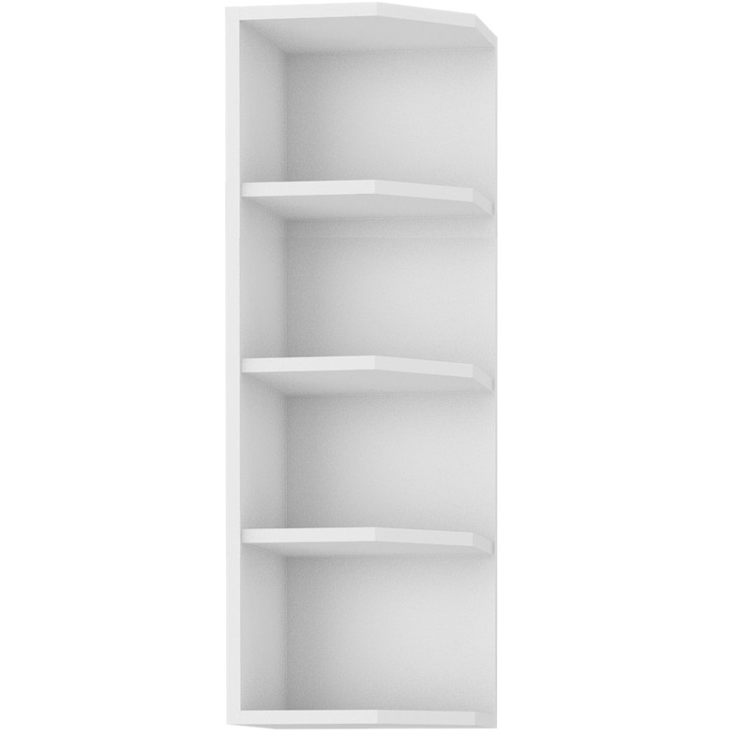 Corner wall shelf 30 STILO ST52 white