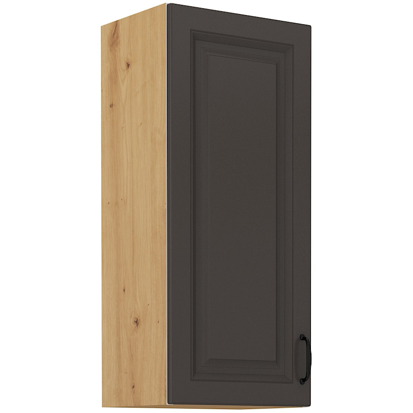 Wall cabinet 40 STILO ST28 artisan oak / graphite