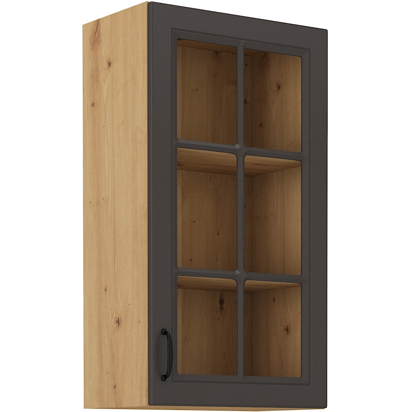 Wall cabinet 40 STILO ST29 artisan oak / graphite