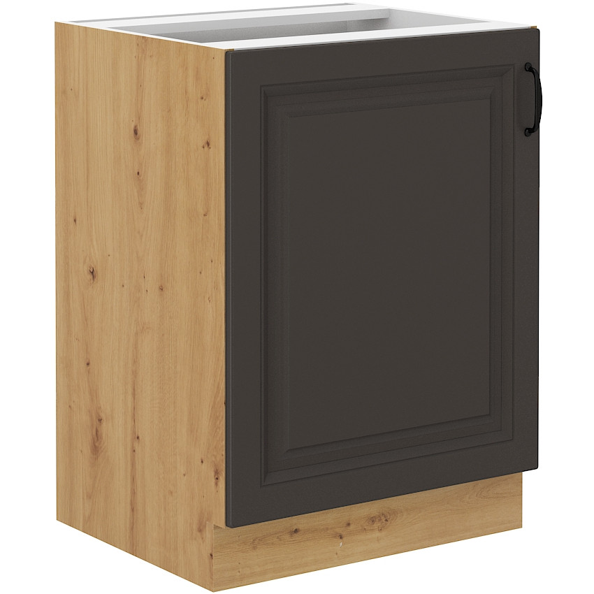 Base Cabinet 60 STILO ST06 artisan oak / graphite
