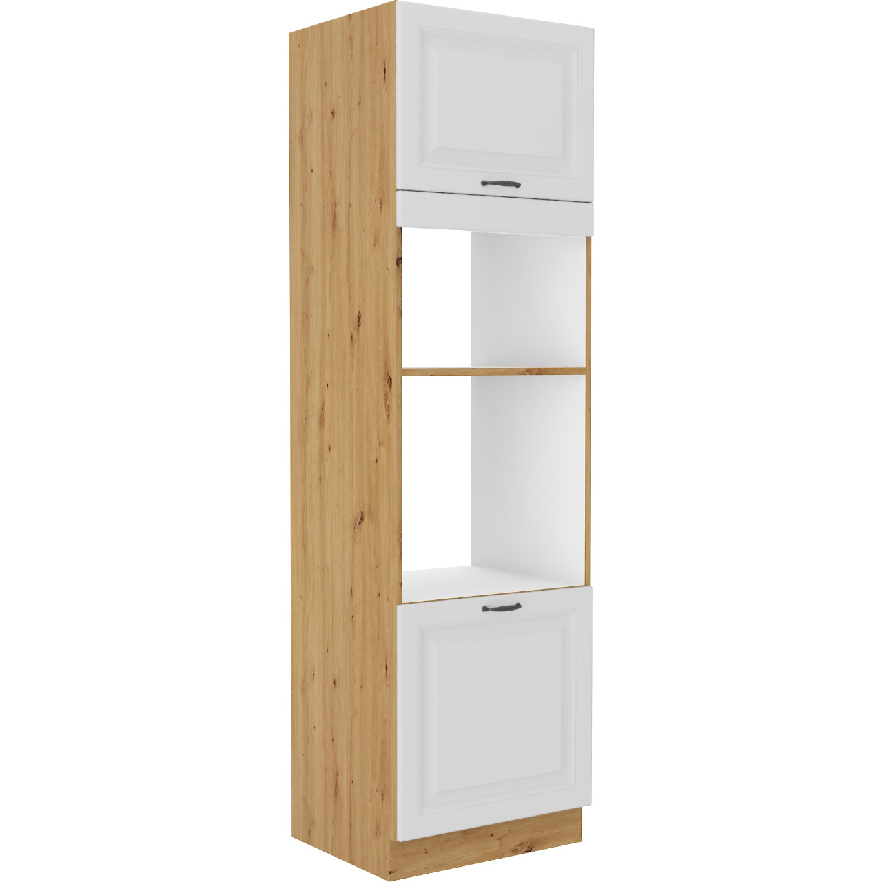 High kitchen cabinet 60 STILO ST37 artisan oak / white