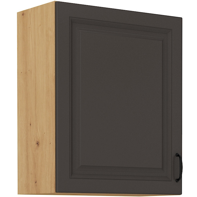 Wall cabinet 60 STILO ST13 artisan oak / graphite