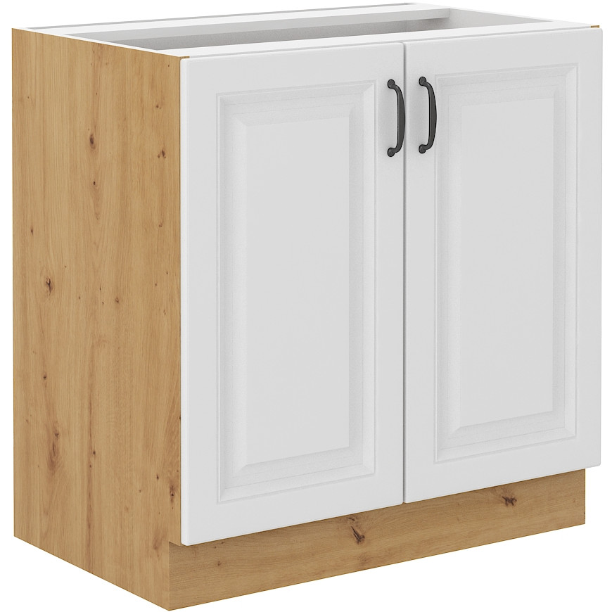 Base Cabinet 80 STILO ST02 artisan oak / white