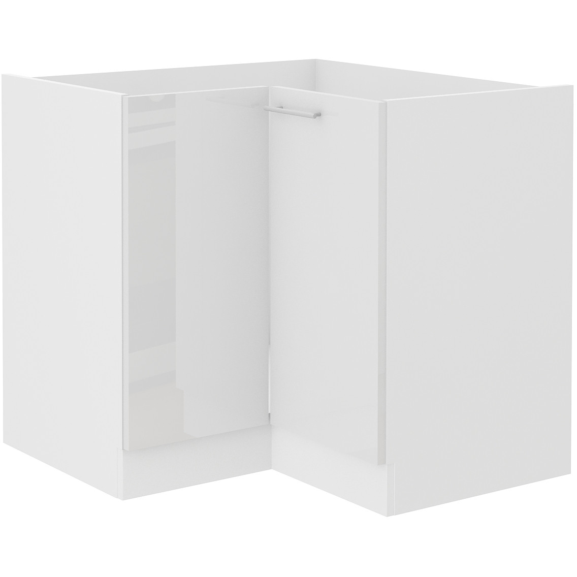 Base corner cabinet LARA 13 white gloss