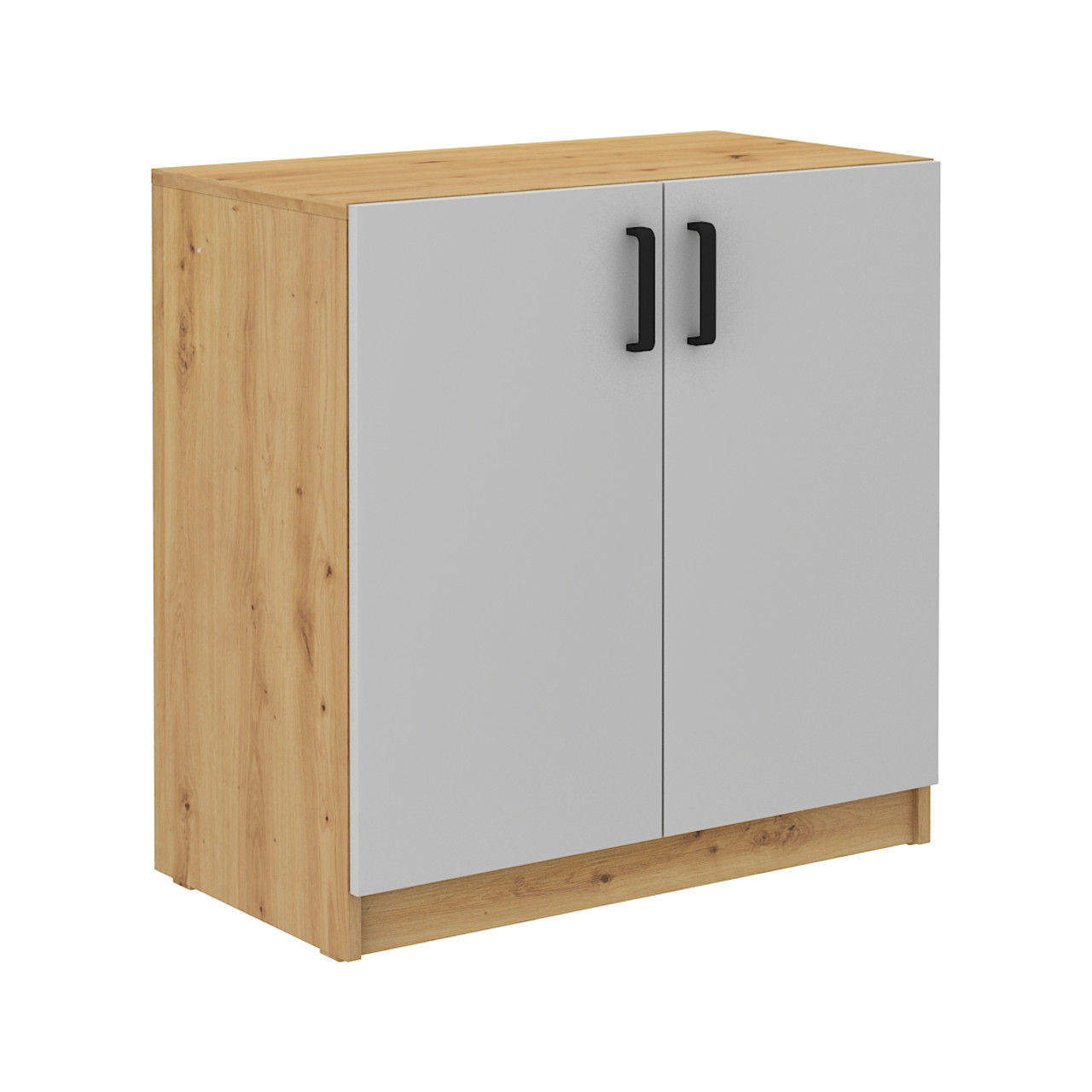 Storage Cabinet MALTA MT02 artisan oak / light grey