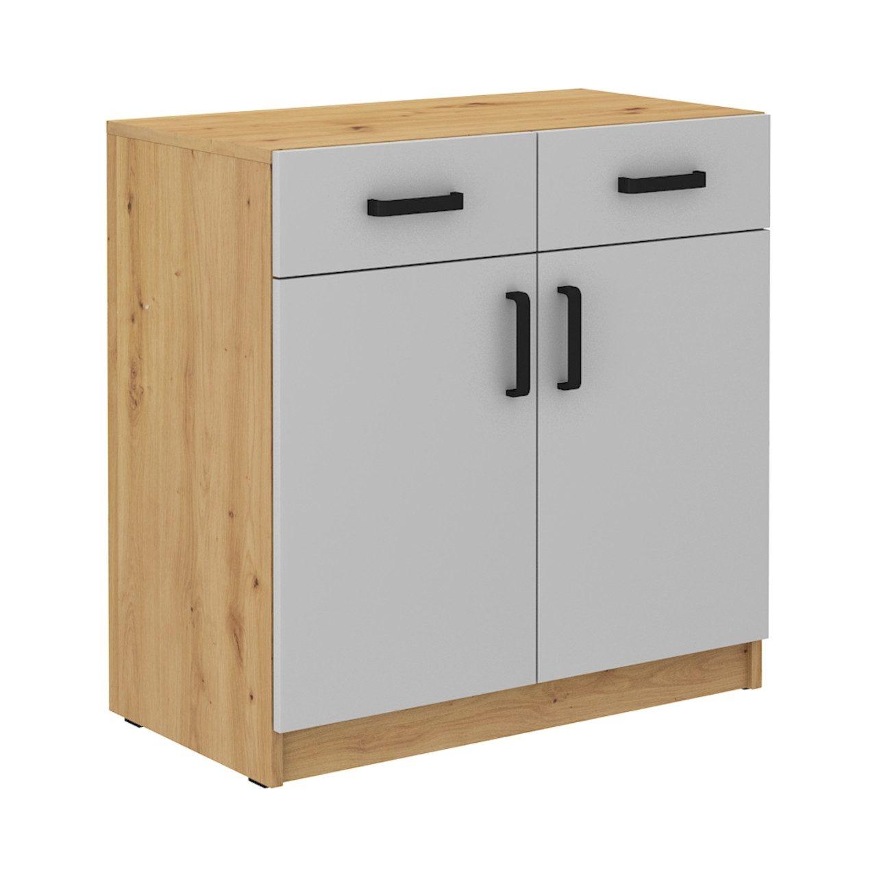 Storage Cabinet MALTA MT05 artisan oak / light grey