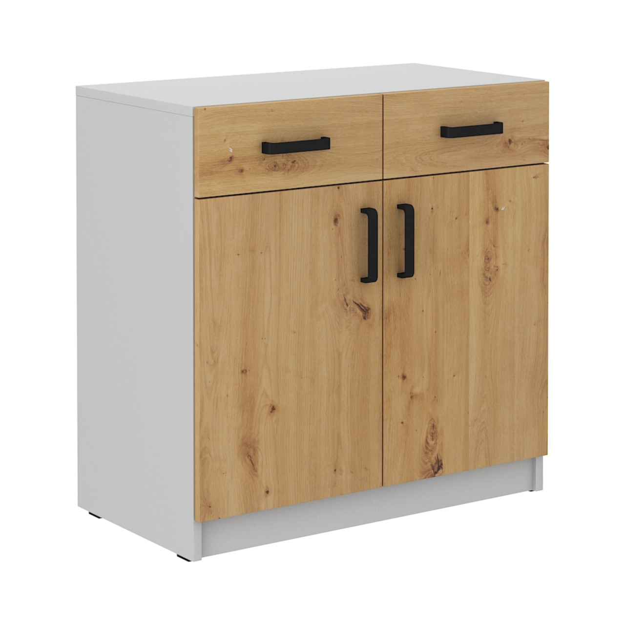 Storage Cabinet MALTA MT05 light grey / artisan oak