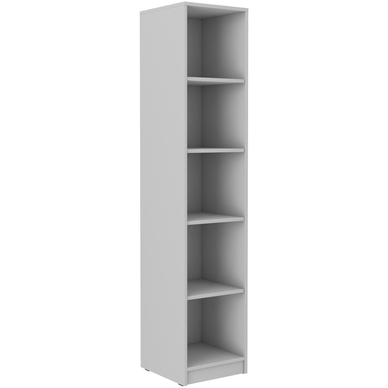 Narrow bookcase MALTA MT09 light grey